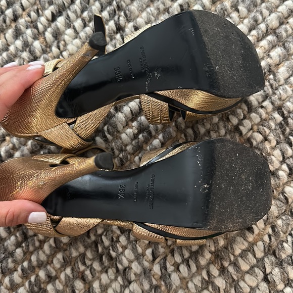 saint laurent high sandals - Picture 5 of 8